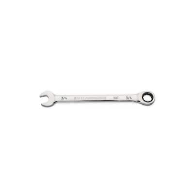 3/4 in. SAE 90-Tooth Combination Ratcheting Wrench