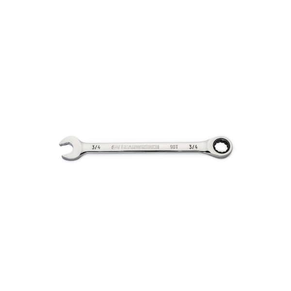 GEARWRENCH 3/4 in. SAE 90-Tooth Combination Ratcheting Wrench