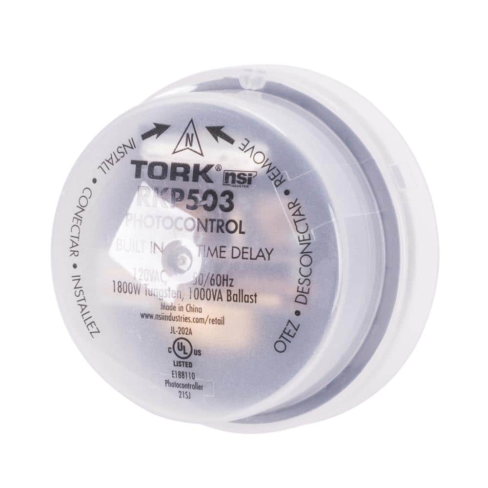 TORK RKP503 Gray Twist-Lock Photocontrol
