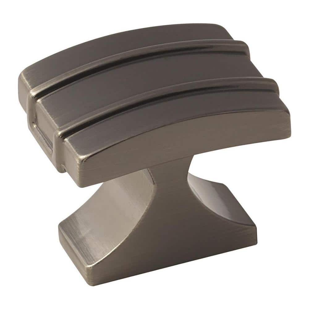 Davenport 1-1/4 in. (32mm) Classic Gunmetal Rectangle Cabinet Knob