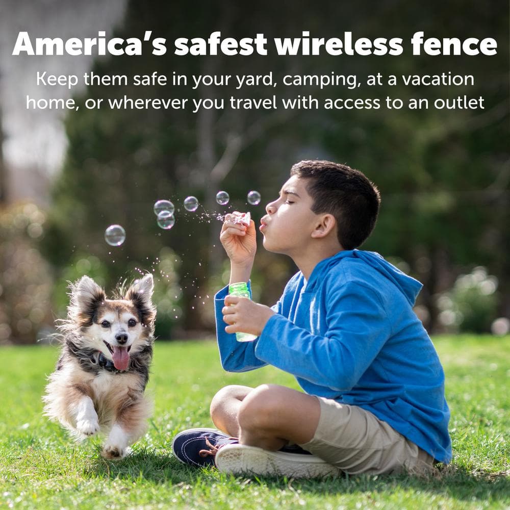 PetSafe Gray Wireless Fence System with Waterproof Collar
