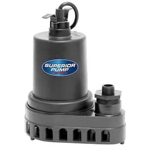 1/4 HP Submersible Thermoplastic Utility Pump