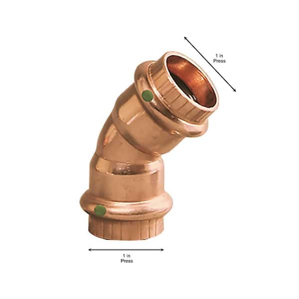 ProPress 1 in. Press Copper 45° Elbow