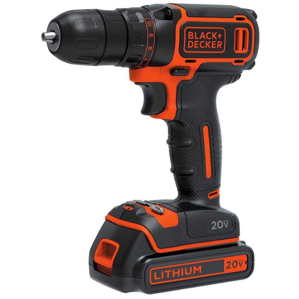 BLACK & DECKER 12-volt Max 3/8-in Drill (Charger Included) at