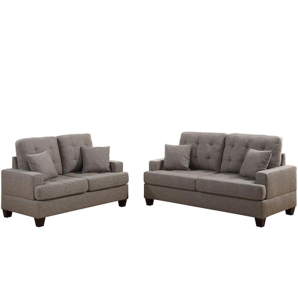 Venetian Worldwide Basilicata 2-Piece Coffee Sofa Set