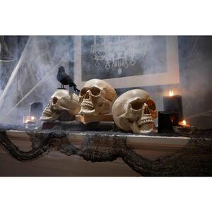 3-Piece Realistic Bag of Skulls
