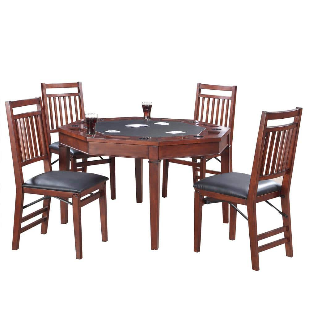 Reviews For Hathaway Broadway 48 In Folding Poker Table And Chairs Set Bg2355 The Home Depot