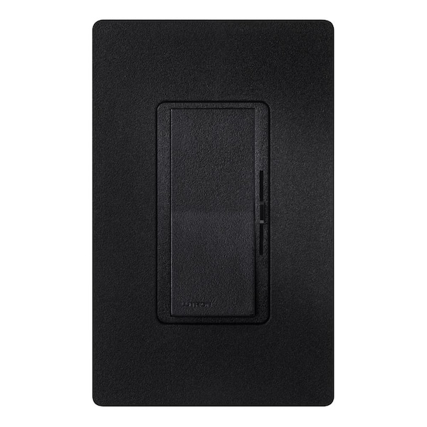 Diva Dimmer Switch for Incandescent and Halogen Bulbs, 1000-Watt/Single Pole or 3-Way, Midnight (DVSC-103P-MN)