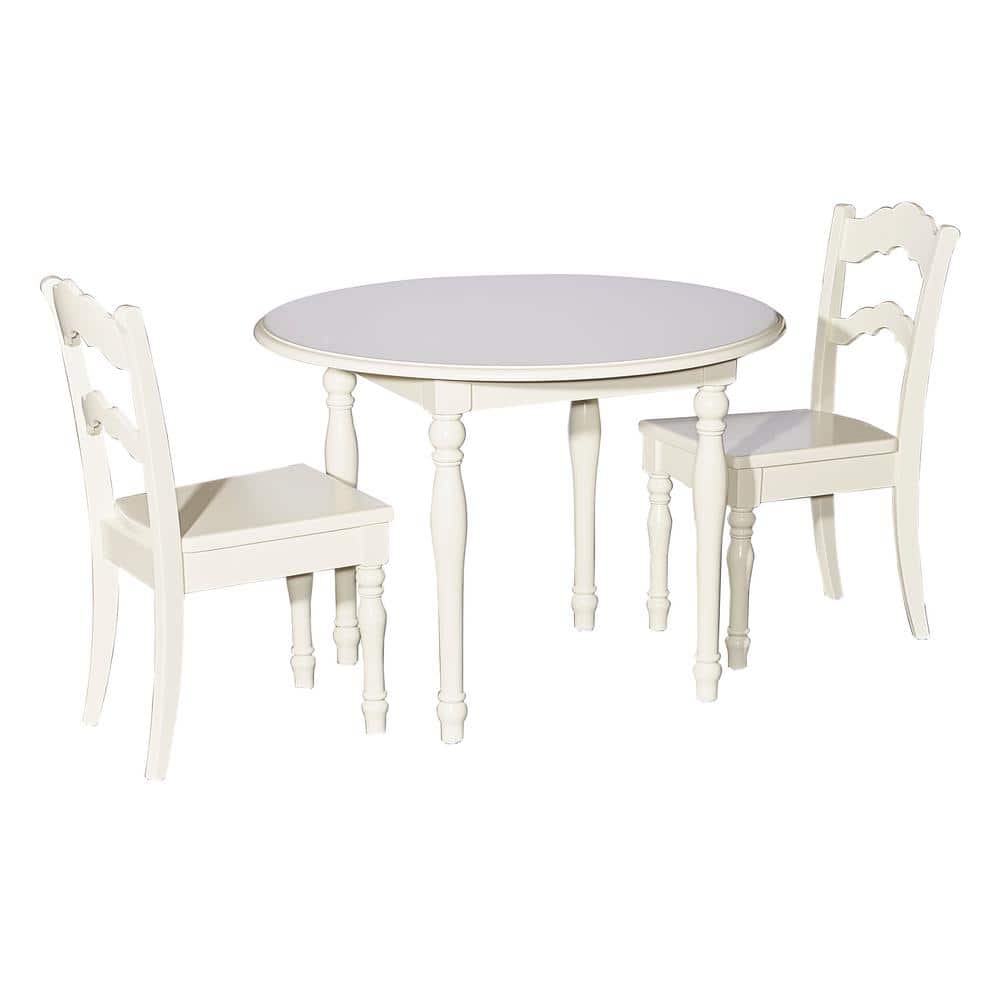 Reviews for Powell Company Perry Vanilla Finish 3Piece Kids Table and