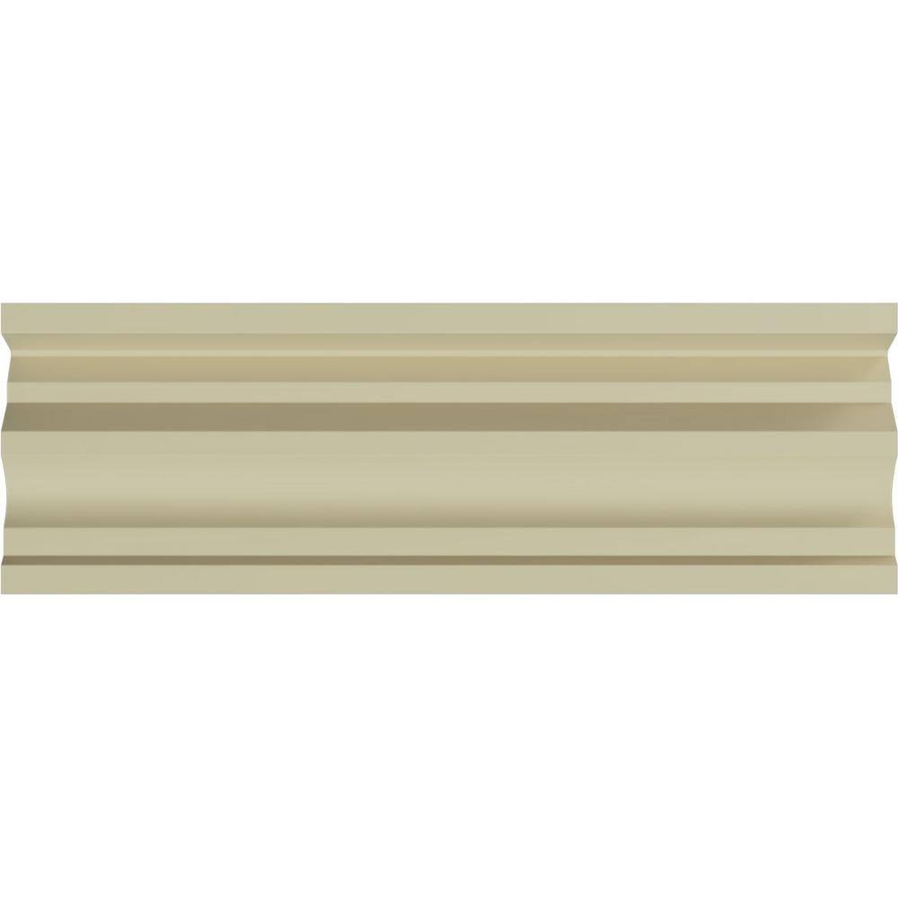 Primed Polyurethane Geometric Panel Moulding Sample
