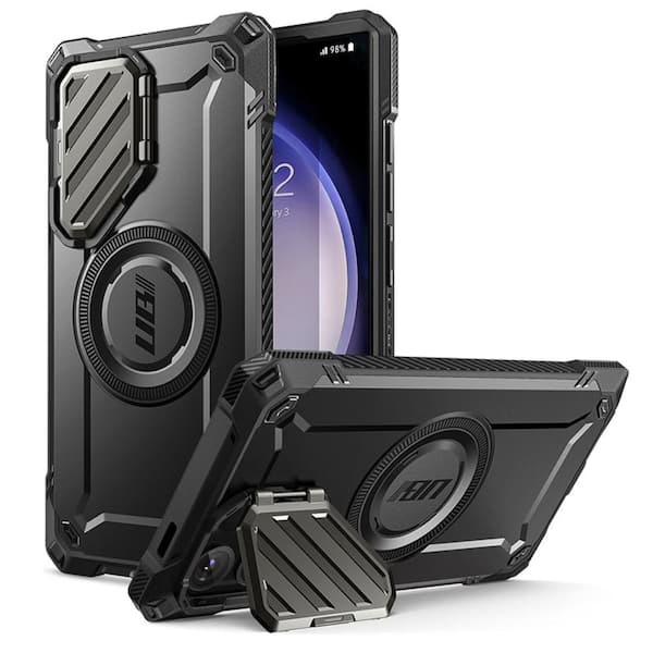 SUPCASE Galaxy S24 Ultra Unicorn Beetle MAG XT Bumper Case -Black