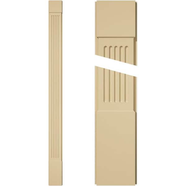2 in. D x 9 in. W x 120 in. L Primed Polyurethane Pilaster 1- Pack