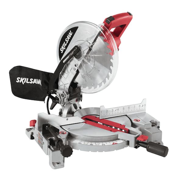 Skil 10 in. 15 Amp Corded Miter Saw with Quick Mount