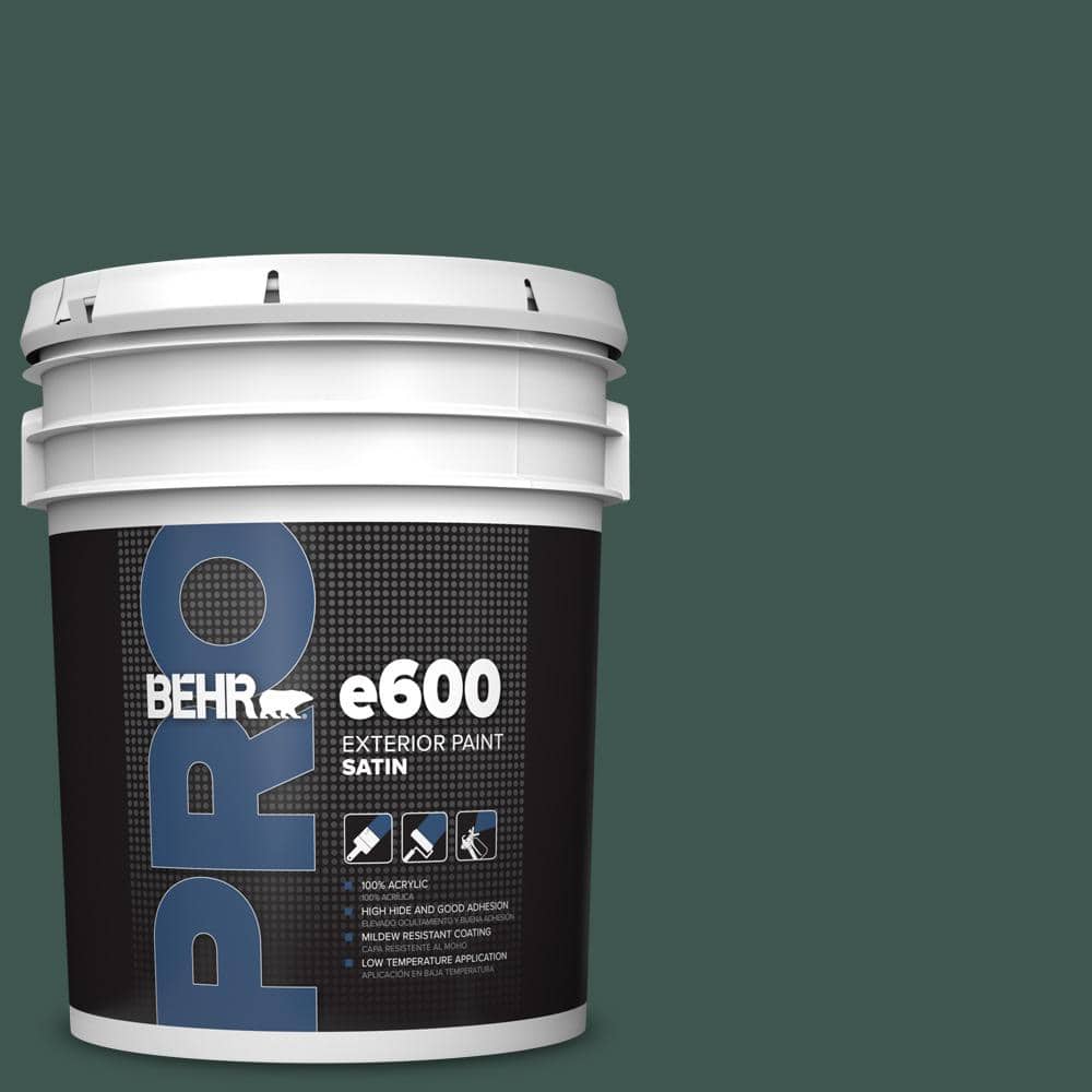 5 gal. #HDC-CL-21A Dark Everglade Satin Enamel Exterior Paint price history on PriceWatchPro