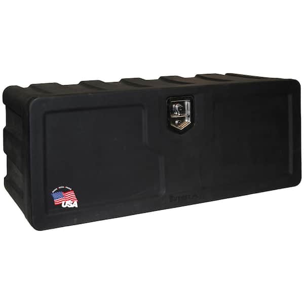 Buyers Products Company 18 in. x 18 in. x 48 in. Matte Black Plastic Underbody Truck Tool Box