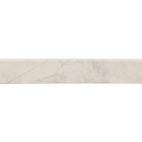 Madison Luna Bullnose 3 in. x 18 in. Matte Porcelain Wall Tile (10 sq. ft./Case)
