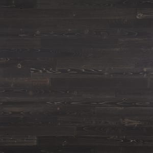 1/8 in. x 3 in. x 12-42 in. Peel and Stick Black Wooden Decorative Wall Paneling (40 sq. ft./Box)