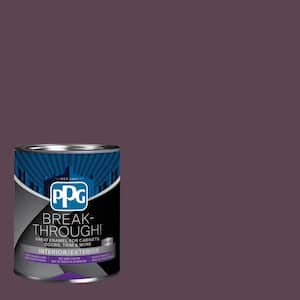 1 qt. PPG1046-7 Purple Basil Semi-Gloss Door, Trim & Cabinet Paint