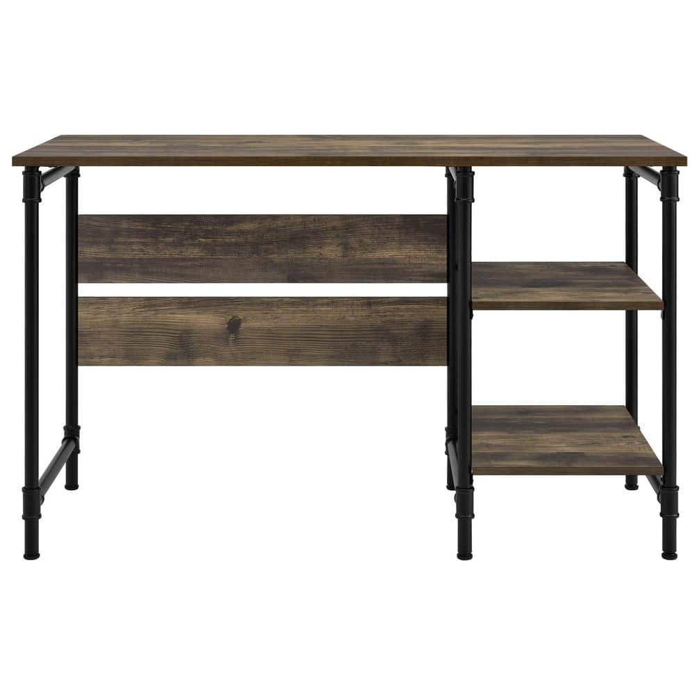 Reclaimed Wood Desk With Modesty Panel. Desk With Wall. Desk With Privacy.  Executive Desk. Office Desk. Stand Alone. Rustic. Computer Desk. 