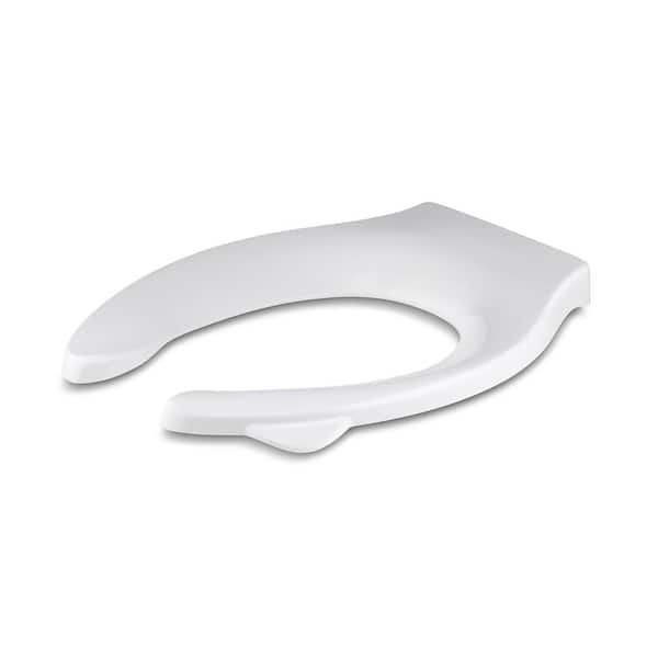 Reviews for KOHLER Stronghold Elongated Front Toilet Seat in White | Pg ...