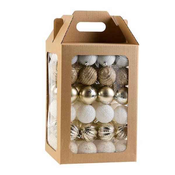 96-Piece Christmas Ball Ornament Set