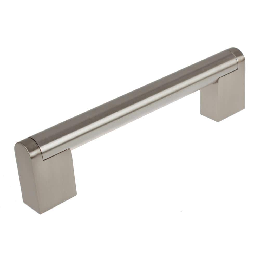 Brushed Stainless Steel 6-Inch Modern Bar Pull