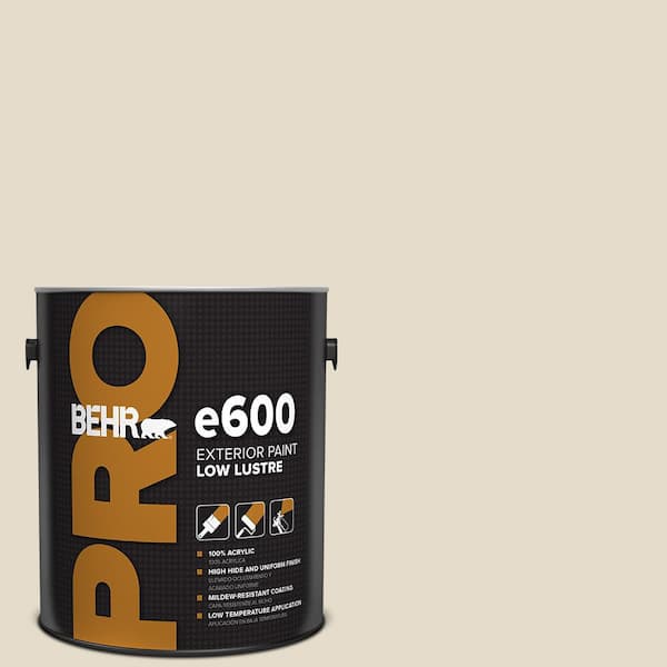 BEHR PRO 1 gal. #ECC-21-1 Desert Plain Low Luster Exterior Paint
