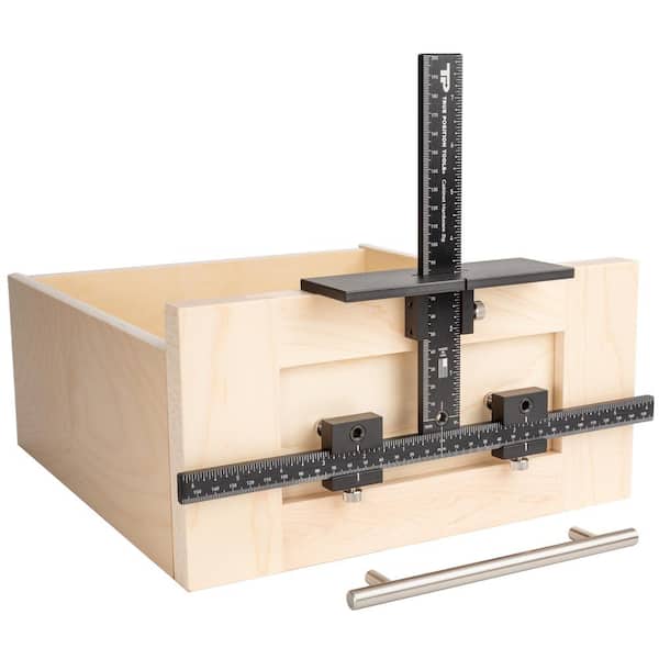 True Position Tools Cabinet Hardware Jig for Installation of Handles and Knobs on Doors and Drawer Fronts