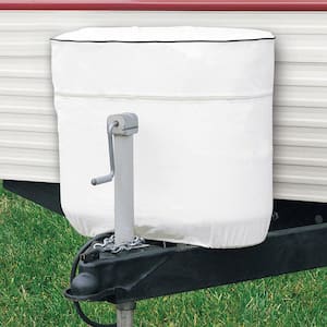 Overdrive 28 in. L x 12.5 in. W x 16.5 in. H RV Tank Cover White Double 20/5