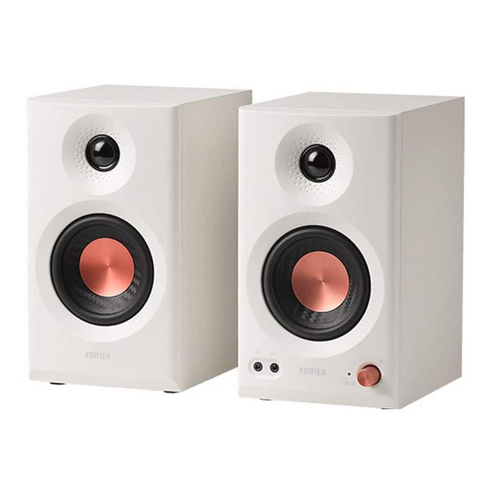 EDIFIER MR3 ホワイト 元箱・付属品あり EDIFIER MR3 36-Watt-Continuous Powered 2.0 Studio Monitor Speaker