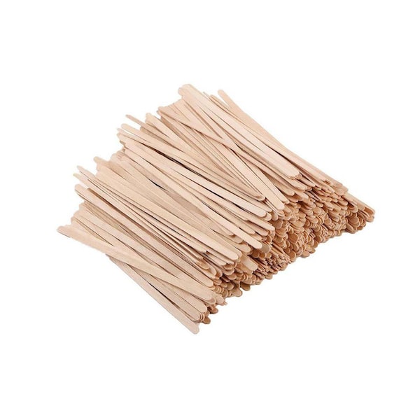 Natural Wood Brown Disposable Birch Coffee Stirrers Smooth Splinter Free Stir Sticks 700 Per Case