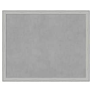 Bel Volto Silver 43 in. x 35 in. Framed Magnetic Board