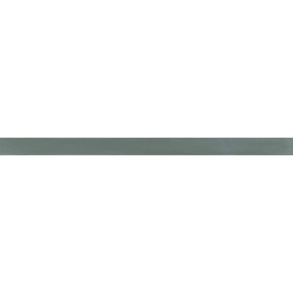 Taj Emerald Satin Glazed Ceramic Quarter Round Wall Trim, 0.6 in. x 10 in. (0.069 sq. ft./Piece) price history on PriceWatchPro