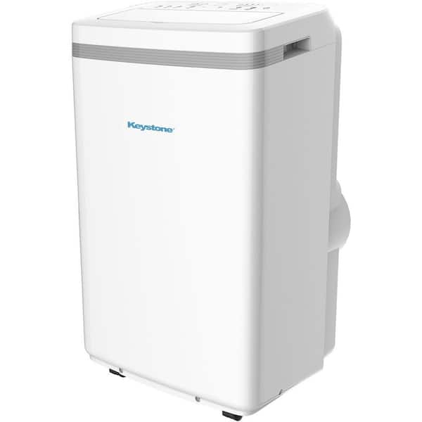 Keystone 8,000 BTU Portable Air Conditioner Cools 450 Sq. Ft. in White