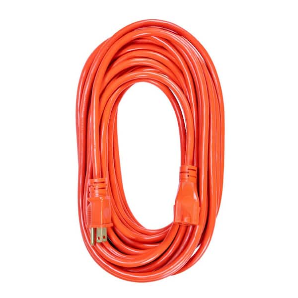 Husky 50 ft. 14/3 SJTW Orange Medium-Duty Extension Cord 626 - The