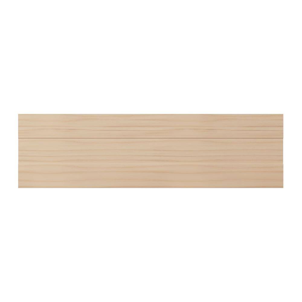 Alder Solid Wood Chair Rail Moulding 96" Length
