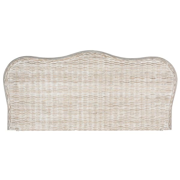 SAFAVIEH Imelda Off-White Full Upholstered Headboard