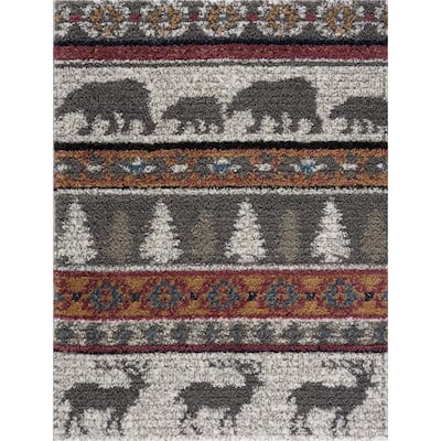 Colored Paw Prints GWBJ14910 Rug  Printed rugs, Area rugs, Paw print