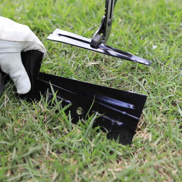 8 ft. x 14-Gauge x 4 in. Black Steel Landscape Edging 8 ft. x 14-Gauge x 4 in. Black Steel Landscape Edging