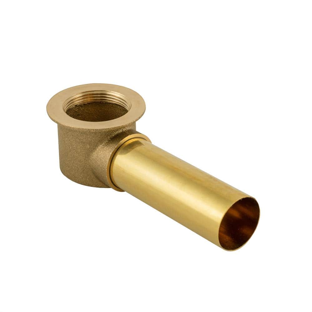 Heavy-Duty Brass Bath Waste and Overflow Shoe