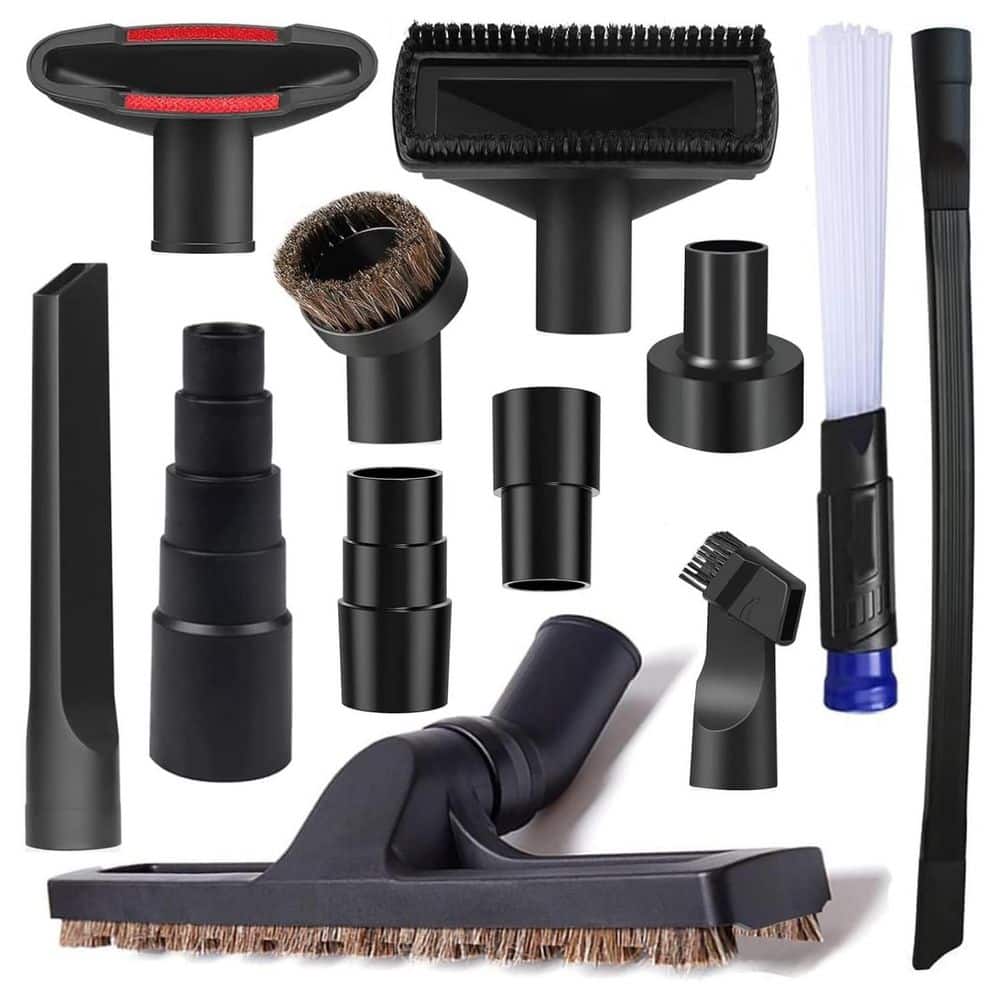 "12pcs Vacuum Attachment Kit for Shop Vac Wet Dry Vacuum Adapter, fit 2 1/2"" to 1 1/4"" and 1 7/8"" to 1"" Vacuum Hose" price history on PriceWatchPro