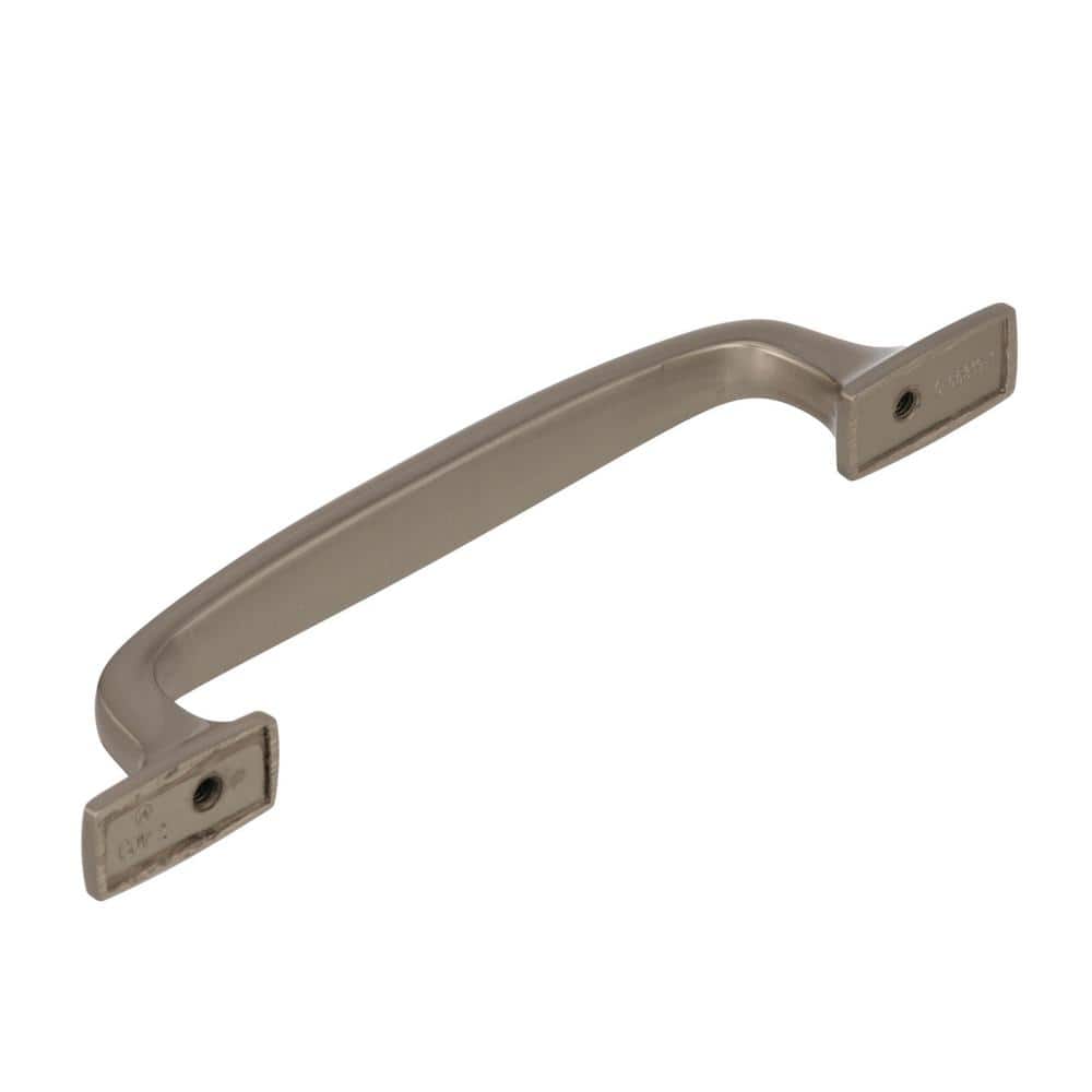 Satin Nickel Brushed Cabinet Drawer Pull with Mounting Hardware