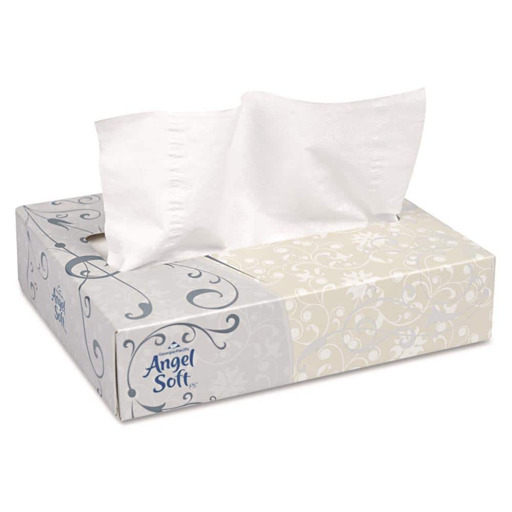 2-Ply White Facial Tissue (50-Sheets/Box, 60-Boxes/Carton)