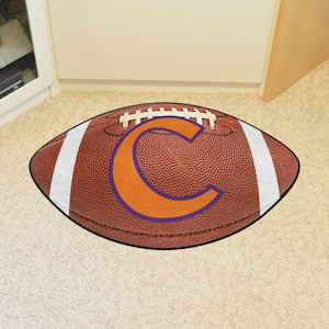 Clemson Tigers Brown 2 ft. x 3 ft. Football Area Rug