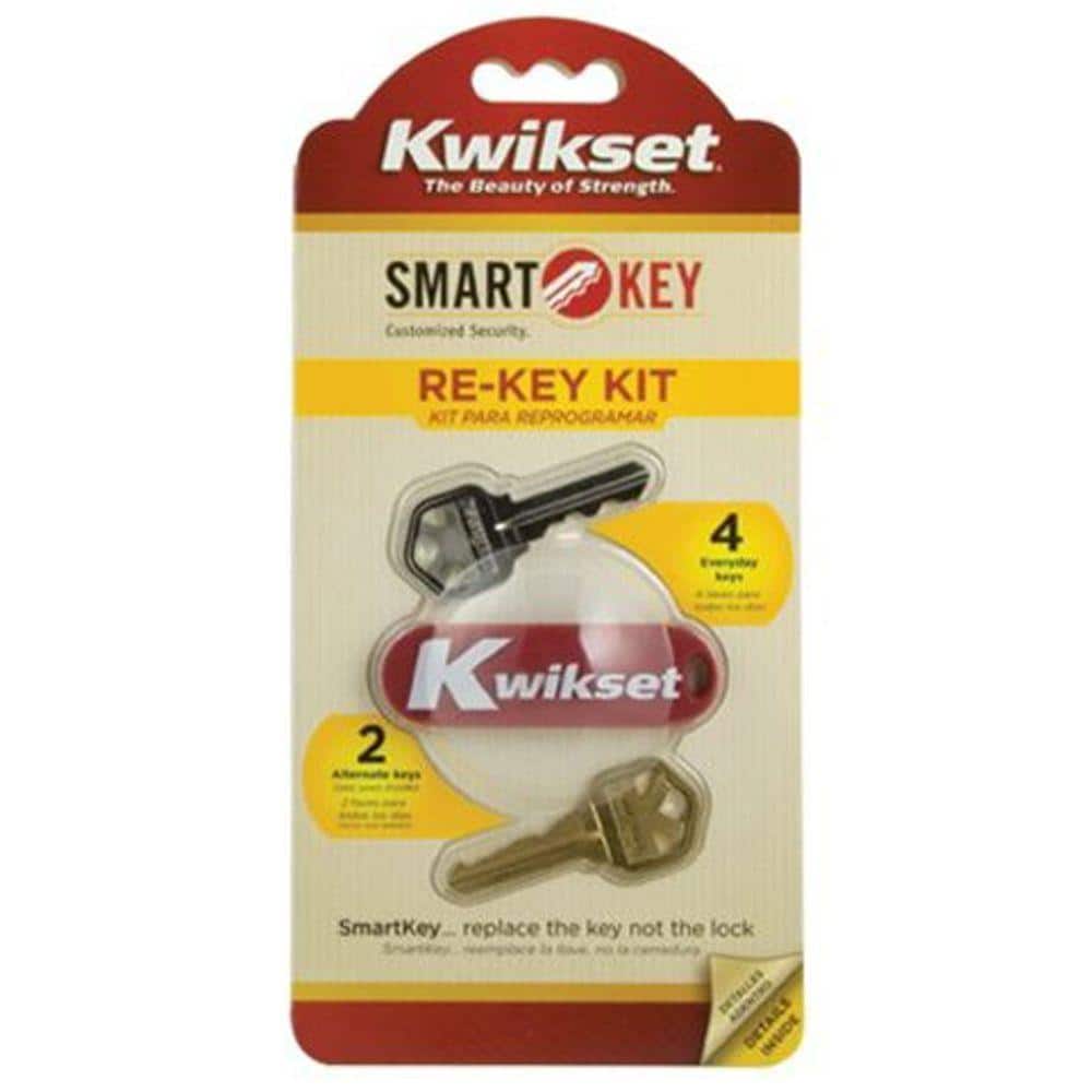 Kwikset Rekey Kits 4 keys 8 locks Rekeying 6 pins kit Locksmith Key Pin Tools 
