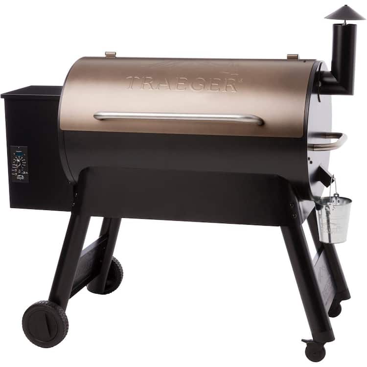 Traeger Pro Series 34-Pellet Grill and Smoker in Bronze