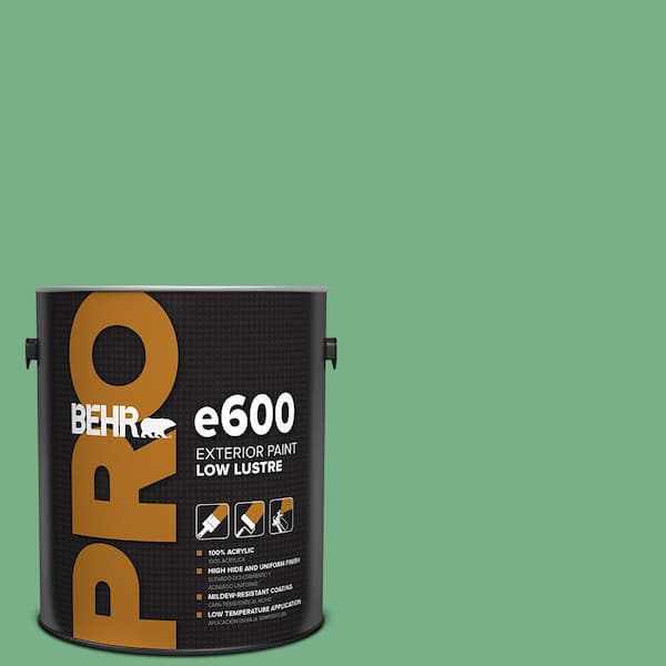 BEHR PRO 1 gal. #M410-5 Green Bank Low Luster Exterior Paint