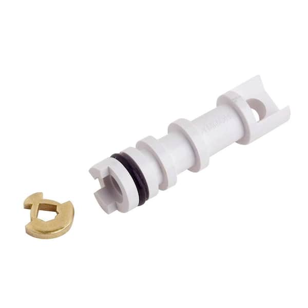 Symmons Temptrol Brass and Plastic Diverter/Volume Spindle Kit in Retail Packaging