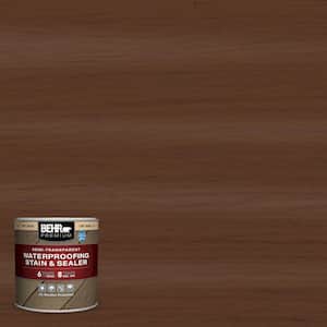 8 oz. #ST-135 Sable Semi-Transparent Waterproofing Exterior Wood Stain and Sealer Sample