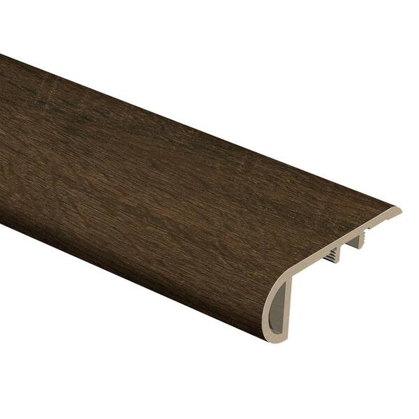 Zamma Clarksville Oak 3/4 in. Thick x 2-1/8 in. Wide x 94 in. Length Vinyl Stair Nose Molding